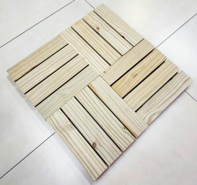 Deck modular madeira ecológica Ecopinus – Pinus imunizado
