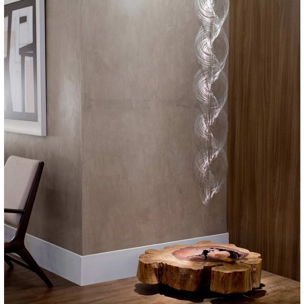 Rodapé Branco Arquitech Liso