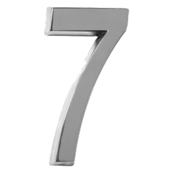 Número Residencial 7 – Cromado