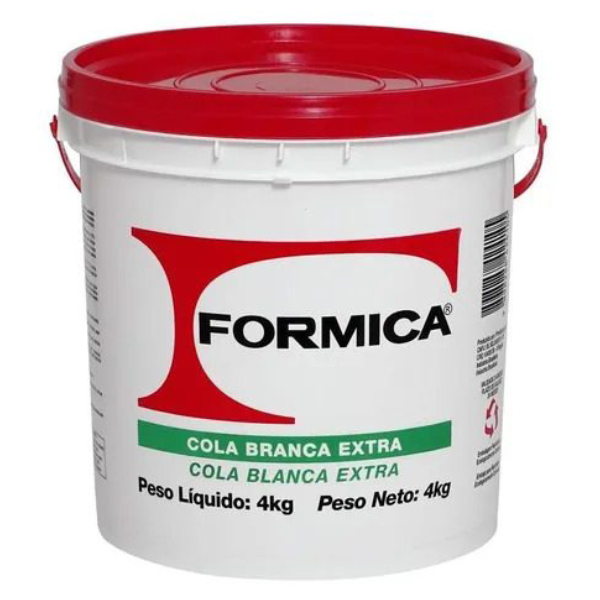 Cola Branca PVA para taco 4Kg – Formica