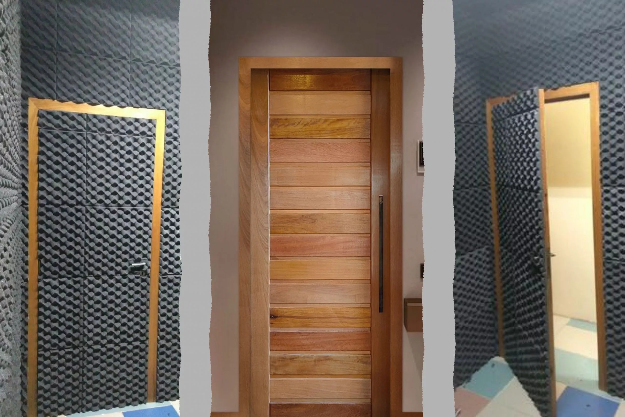 Como fazer Isolamento acústico em portas de madeira?