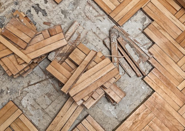 Como colocar tacos de madeira usados no piso