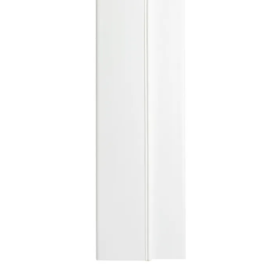 Marco Pormade Branco De PVC Wood 9: Espessura De 09 A 16 Cm
